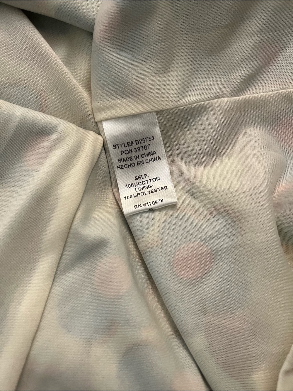 Entro Floral Puff Sleeve Shift Dress – Retro Mod Print with Pockets NWT⭐️ – Sz S - Picture 8 of 8